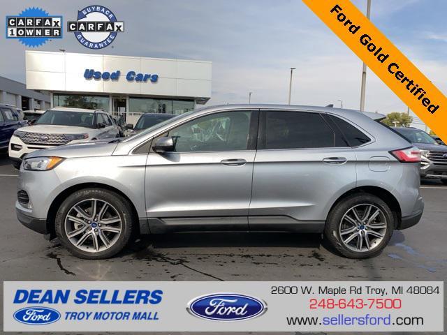 used 2021 Ford Edge car, priced at $26,300