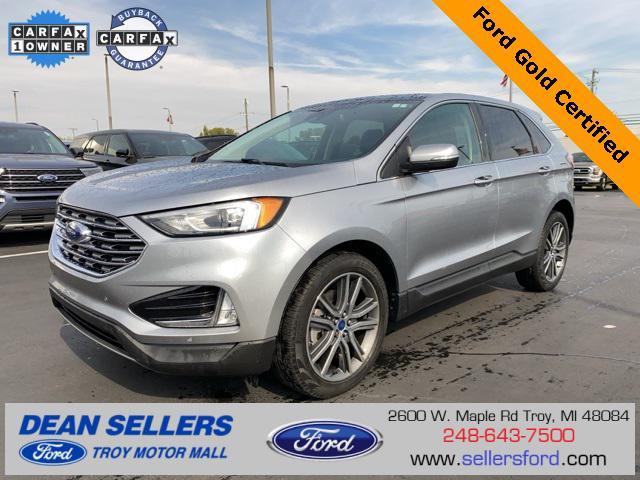 used 2021 Ford Edge car, priced at $26,300