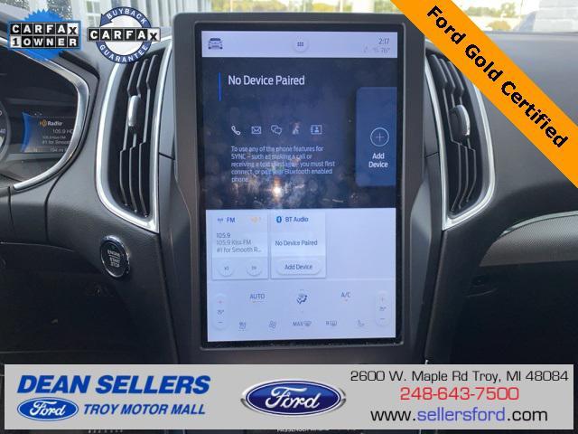 used 2021 Ford Edge car, priced at $26,300