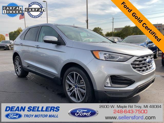 used 2021 Ford Edge car, priced at $26,300