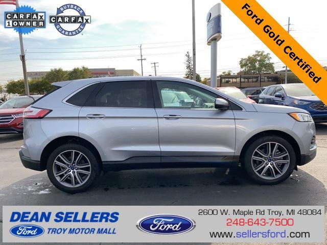 used 2021 Ford Edge car, priced at $26,300