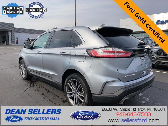 used 2021 Ford Edge car, priced at $26,300