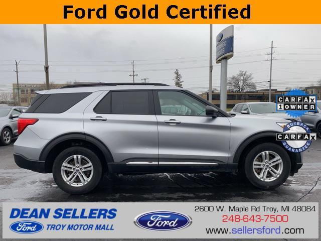 used 2022 Ford Explorer car, priced at $29,500