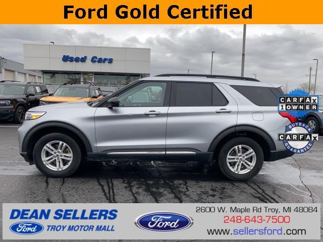 used 2022 Ford Explorer car, priced at $29,500