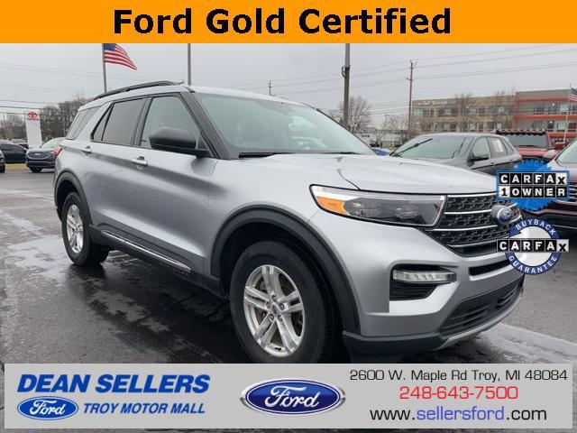 used 2022 Ford Explorer car, priced at $29,500