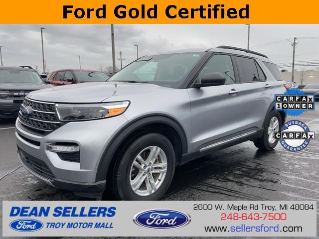 used 2022 Ford Explorer car, priced at $29,500