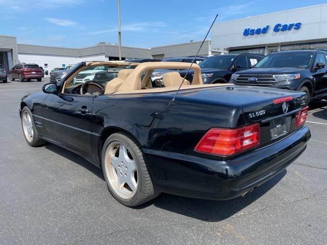 used 2002 Mercedes-Benz SL-Class car, priced at $19,989