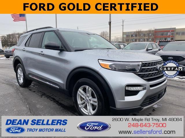 used 2022 Ford Explorer car, priced at $29,999