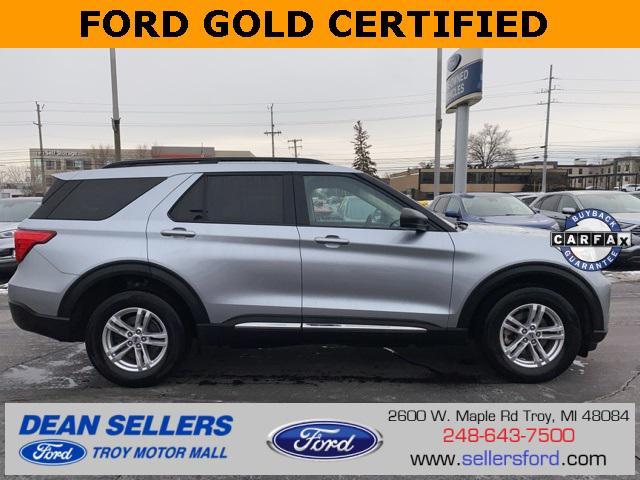 used 2022 Ford Explorer car, priced at $29,999