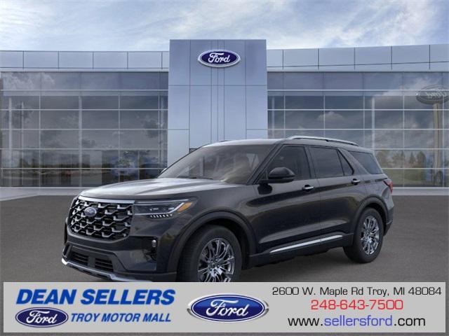 new 2025 Ford Explorer car, priced at $55,306