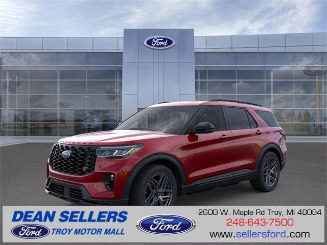 new 2025 Ford Explorer car, priced at $55,818