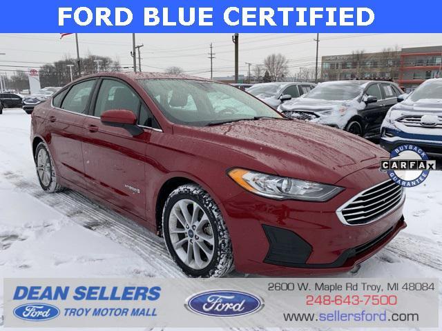 used 2019 Ford Fusion Hybrid car, priced at $15,999