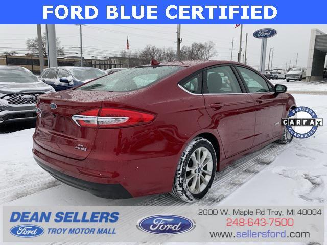 used 2019 Ford Fusion Hybrid car, priced at $15,999