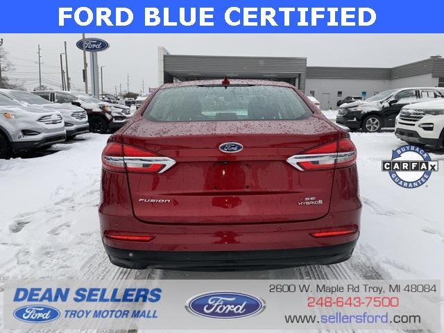 used 2019 Ford Fusion Hybrid car, priced at $15,999