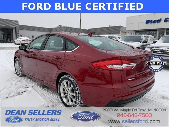 used 2019 Ford Fusion Hybrid car, priced at $15,999