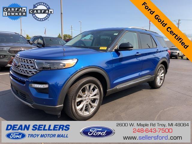 used 2022 Ford Explorer car, priced at $33,899