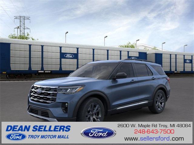 new 2025 Ford Explorer car, priced at $50,555