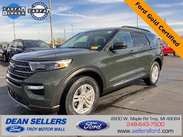 used 2022 Ford Explorer car, priced at $28,400