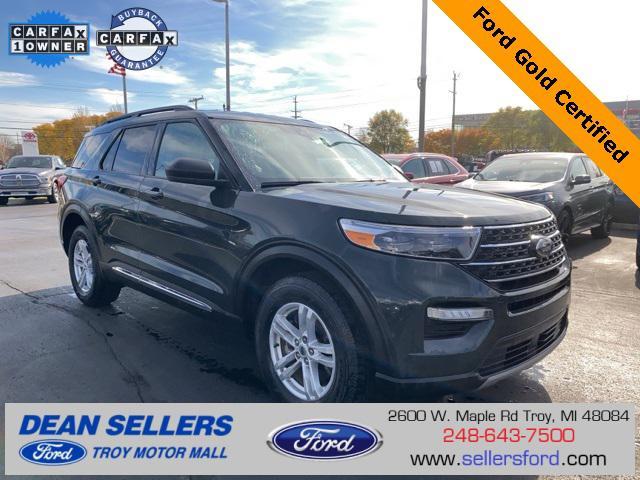 used 2022 Ford Explorer car, priced at $28,400