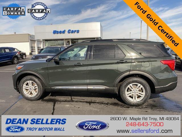 used 2022 Ford Explorer car, priced at $28,400