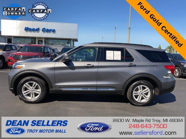 used 2022 Ford Explorer car, priced at $28,999