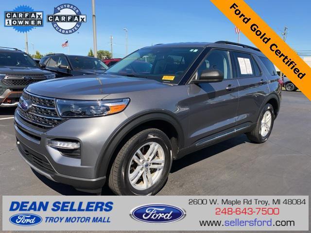 used 2022 Ford Explorer car, priced at $28,999