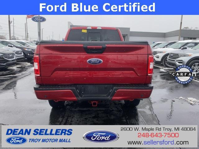 used 2018 Ford F-150 car, priced at $23,917