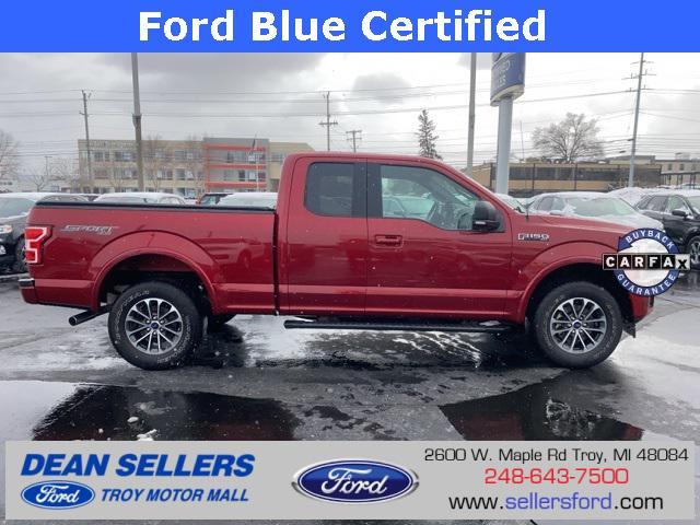 used 2018 Ford F-150 car, priced at $23,917