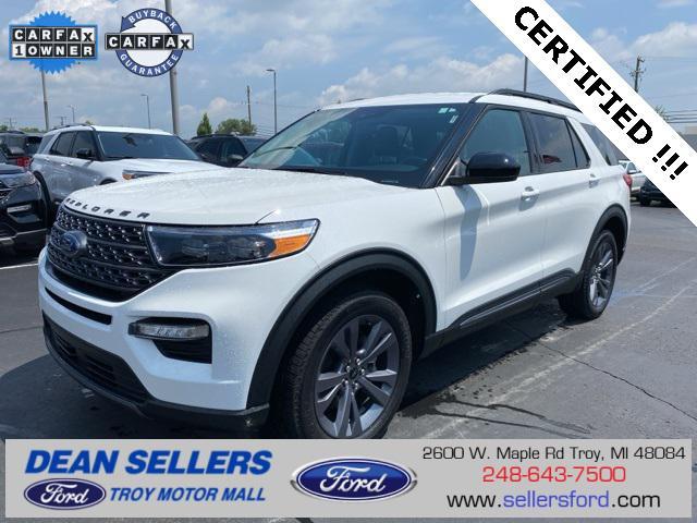 used 2023 Ford Explorer car, priced at $35,799