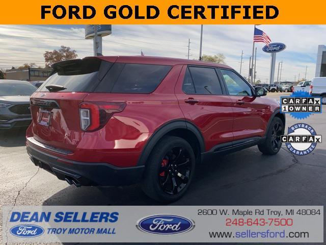 used 2021 Ford Explorer car, priced at $34,999