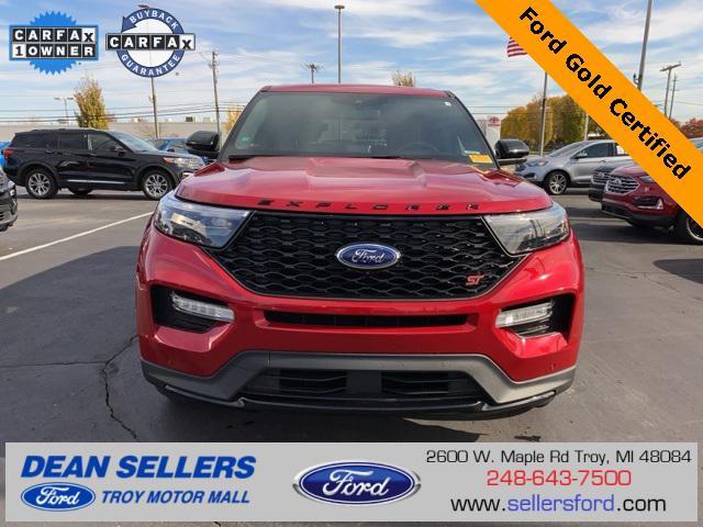 used 2021 Ford Explorer car, priced at $36,999