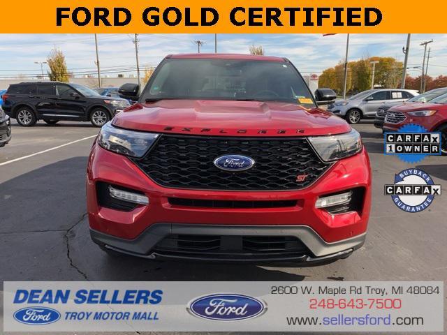 used 2021 Ford Explorer car, priced at $34,999