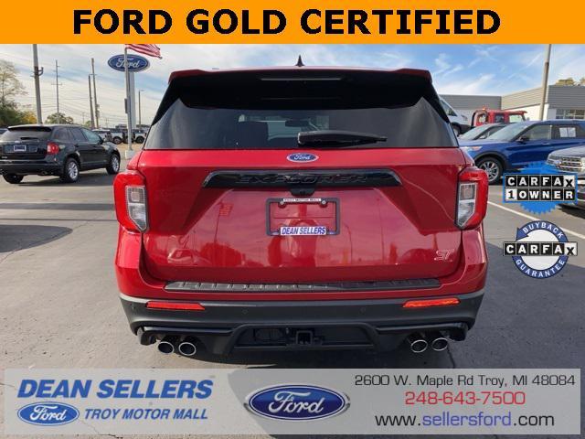 used 2021 Ford Explorer car, priced at $34,999