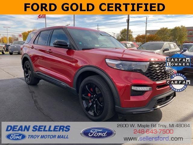 used 2021 Ford Explorer car, priced at $34,999