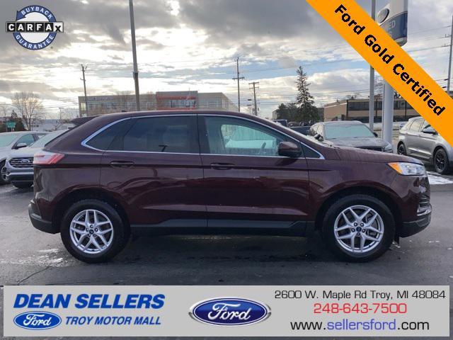 used 2021 Ford Edge car, priced at $25,500