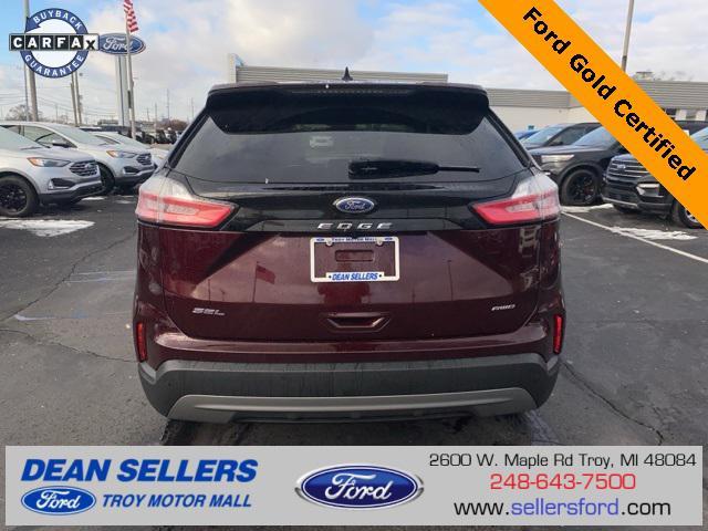 used 2021 Ford Edge car, priced at $25,500