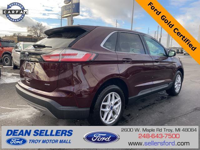 used 2021 Ford Edge car, priced at $25,500