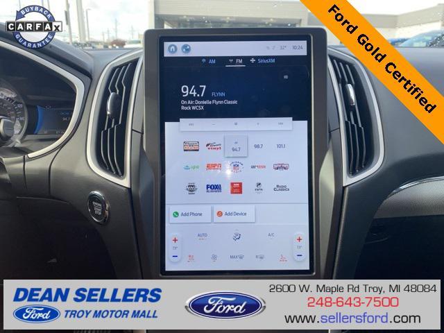 used 2021 Ford Edge car, priced at $25,500