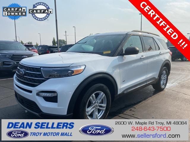 used 2022 Ford Explorer car, priced at $30,899
