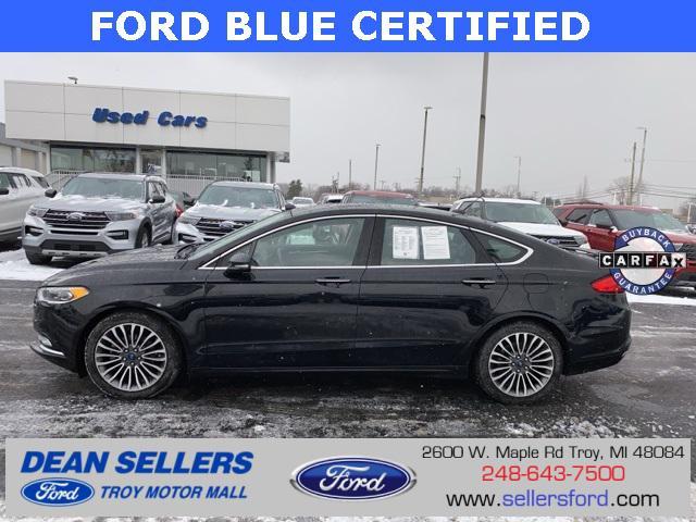 used 2018 Ford Fusion car, priced at $12,999