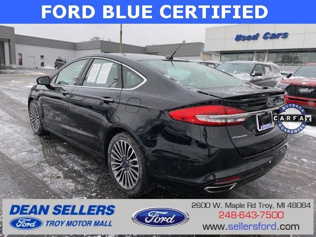 used 2018 Ford Fusion car, priced at $12,999