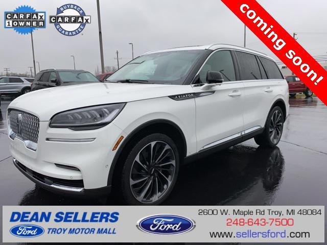 used 2022 Lincoln Aviator car, priced at $46,999