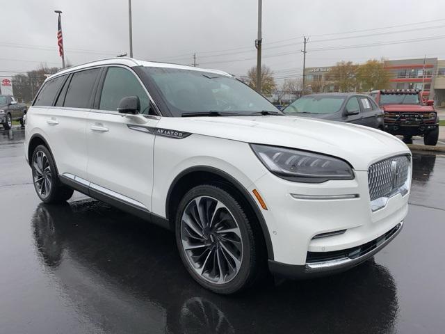 used 2022 Lincoln Aviator car, priced at $48,500