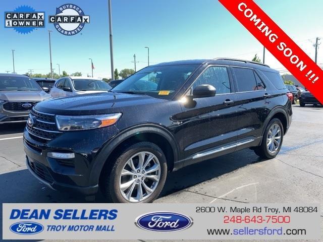 used 2021 Ford Explorer car, priced at $27,850