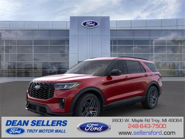 new 2025 Ford Explorer car, priced at $50,041