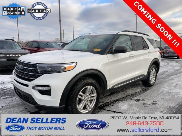 used 2023 Ford Explorer car, priced at $36,500