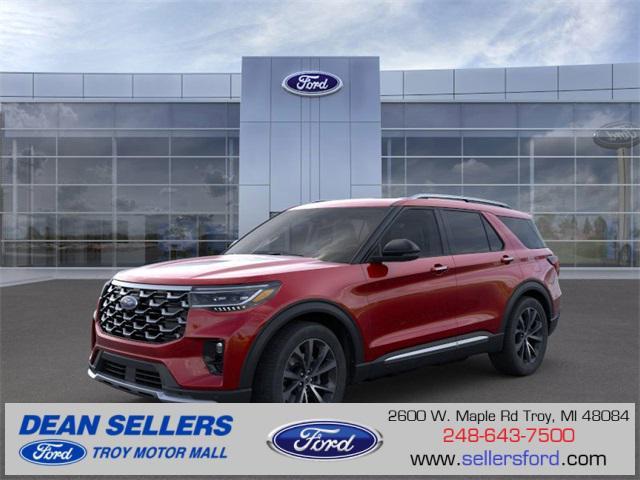 new 2025 Ford Explorer car, priced at $57,266