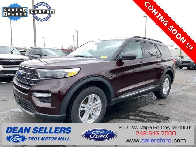 used 2022 Ford Explorer car, priced at $33,948