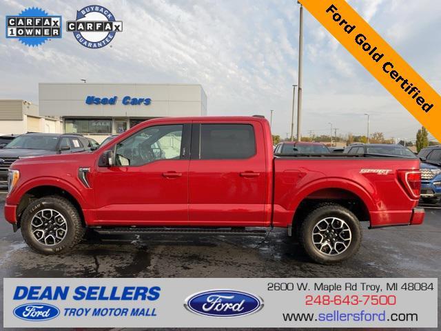 used 2022 Ford F-150 car, priced at $38,500