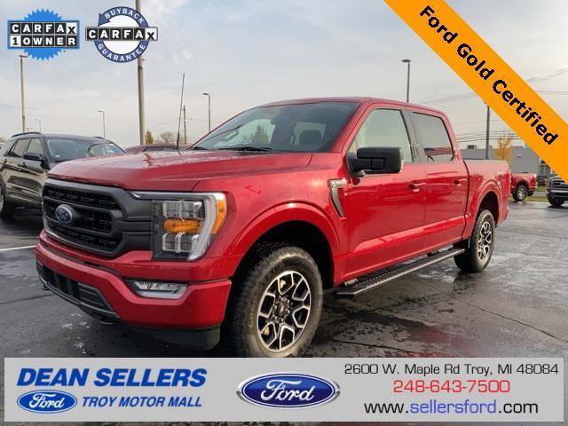 used 2022 Ford F-150 car, priced at $38,500